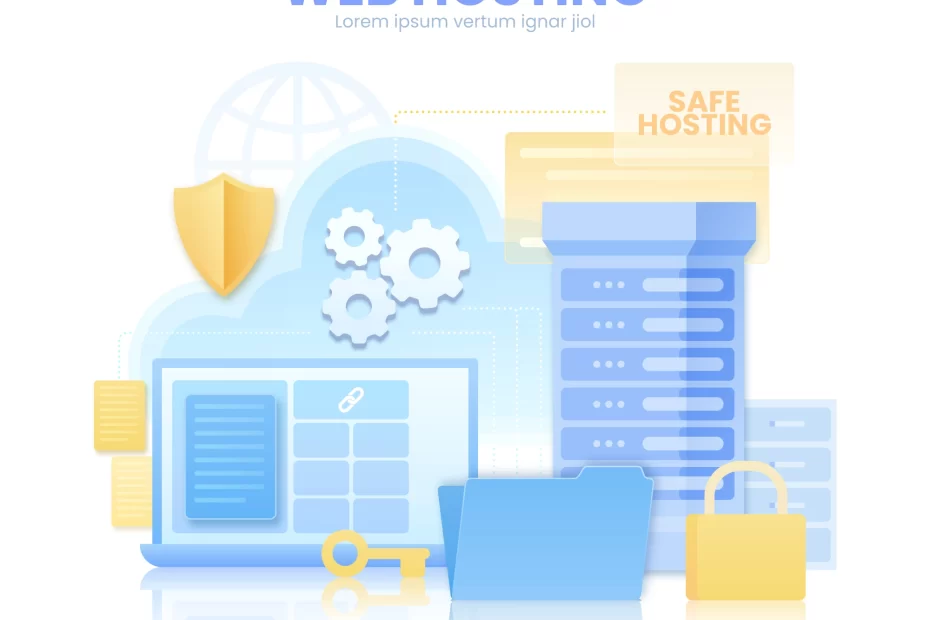 ilustrasi web hosting adalah - cloudhebat
