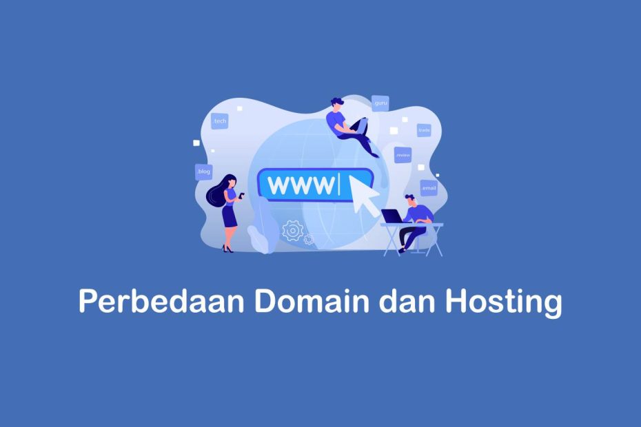 perbedaan domain dan hosting